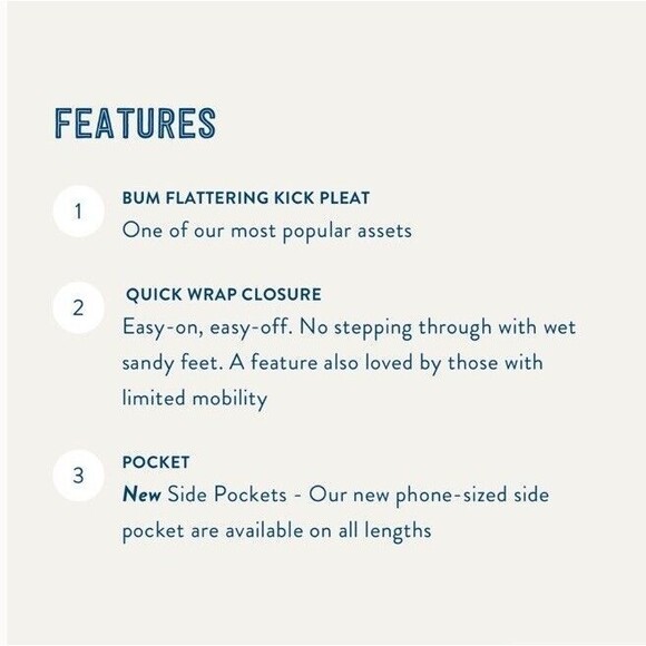 RIP Skirt Large 12/14 Classic Wrap Length 2 Shibori Charcoal Hawaiin Pristine - Picture 10 of 10